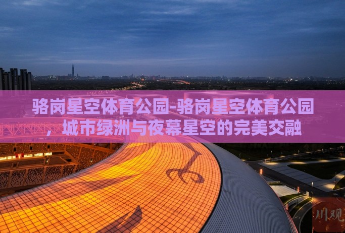 骆岗星空体育公园-骆岗星空体育公园，城市绿洲与夜幕星空的完美交融