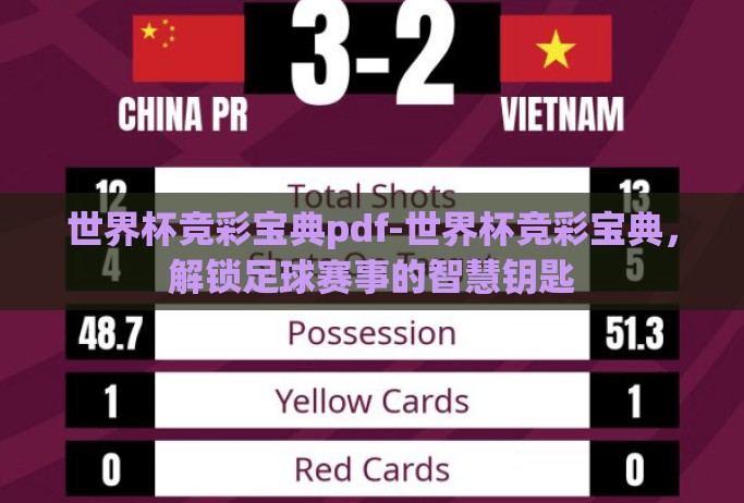 世界杯竞彩宝典pdf-世界杯竞彩宝典，解锁足球赛事的智慧钥匙