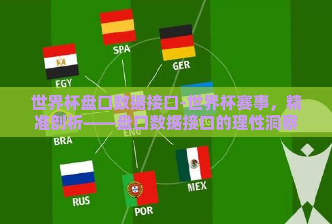 世界杯盘口数据接口-世界杯赛事，精准剖析——盘口数据接口的理性洞察