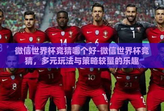 微信世界杯竞猜哪个好-微信世界杯竞猜，多元玩法与策略较量的乐趣