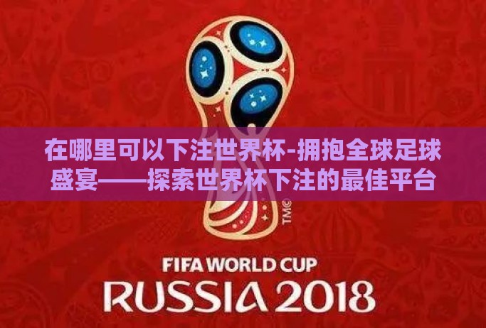 在哪里可以下注世界杯-拥抱全球足球盛宴——探索世界杯下注的最佳平台