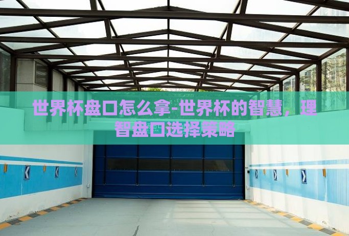 世界杯盘口怎么拿-世界杯的智慧,理智盘口选择策略 世界杯盘口怎么拿-世界杯的智慧,理智盘口选择策略